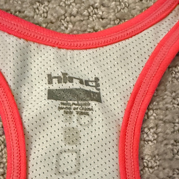 Hind Bright Coral Athletic Tank - Picture 5 of 7